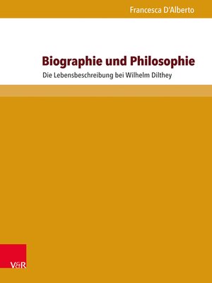 cover image of Biographie und Philosophie